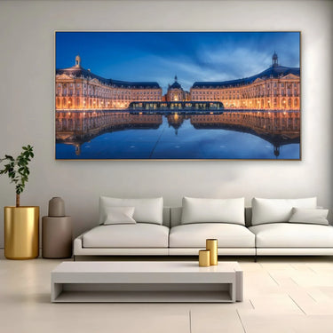 Quadro Stampa su Tela Piazza della Borsa, Bordeaux - CupidoDesign
