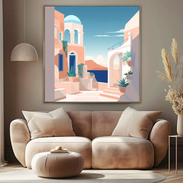 Quadro Stampa su Tela Piazzetta - CupidoDesign