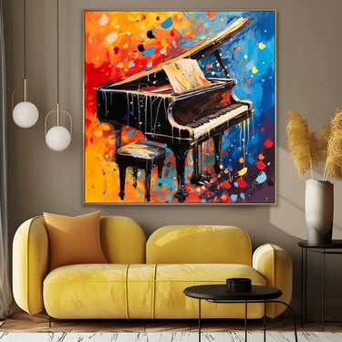 Quadro Stampa su Tela Piccola Sinfonia - CupidoDesign