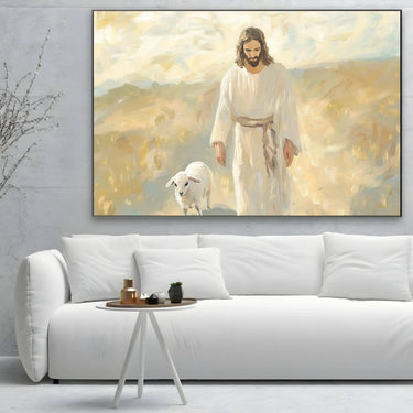Quadro Stampa su Tela Pietà silenziosa - CupidoDesign