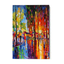 Quadro Stampa su Tela Pioggia di colori - CupidoDesign