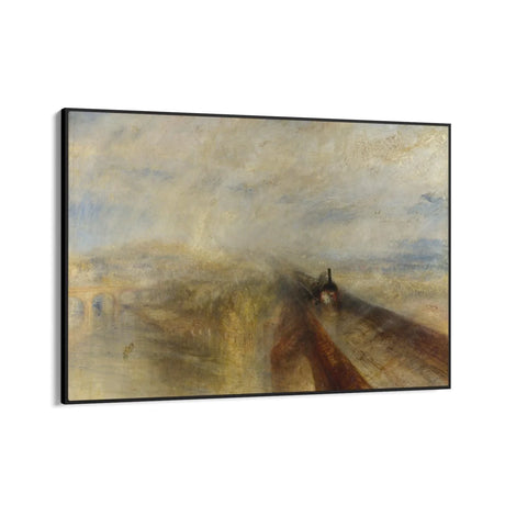 Quadro Stampa su Tela Pioggia, vapore, e velocità, William Turner - CupidoDesign