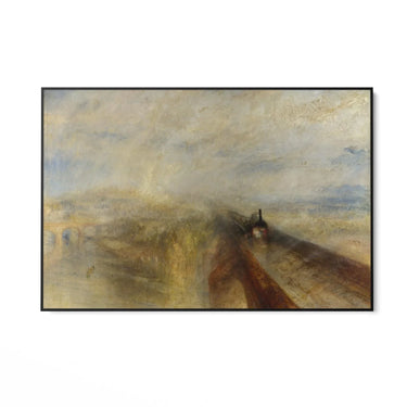 Quadro Stampa su Tela Pioggia, vapore, e velocità, William Turner - CupidoDesign