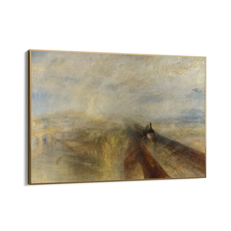 Quadro Stampa su Tela Pioggia, vapore, e velocità, William Turner - CupidoDesign