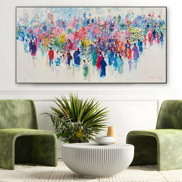 Quadro Stampa su Tela Pluralità colorata - CupidoDesign