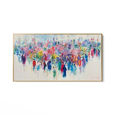 Quadro Stampa su Tela Pluralità colorata - CupidoDesign