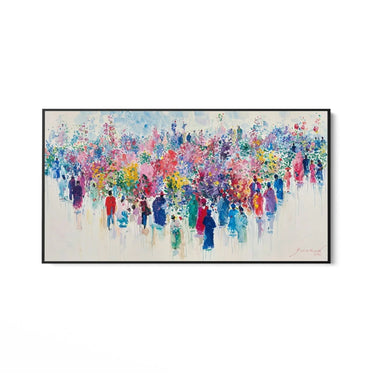 Quadro Stampa su Tela Pluralità colorata - CupidoDesign