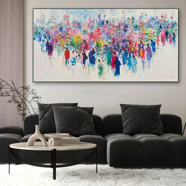 Quadro Stampa su Tela Pluralità colorata - CupidoDesign
