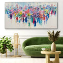 Quadro Stampa su Tela Pluralità colorata - CupidoDesign