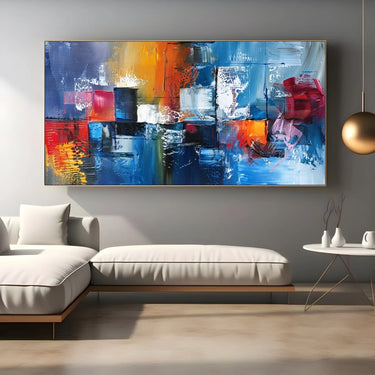 Quadro Stampa su Tela Poligoni astratti - CupidoDesign