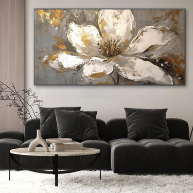 Quadro Stampa su Tela Polline Dorato - CupidoDesign