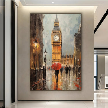 Quadro Stampa su Tela Pomeriggio a Londra - CupidoDesign