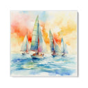 Quadro Stampa su Tela Pomeriggio marino - CupidoDesign