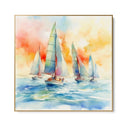 Quadro Stampa su Tela Pomeriggio marino - CupidoDesign