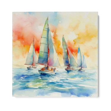 Quadro Stampa su Tela Pomeriggio marino - CupidoDesign