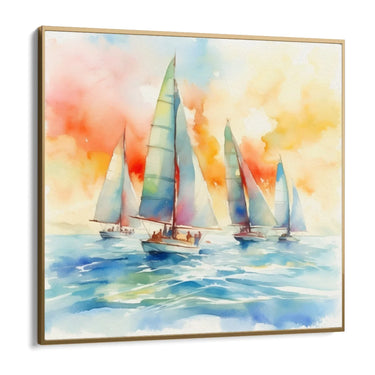 Quadro Stampa su Tela Pomeriggio marino - CupidoDesign