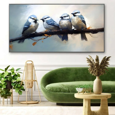 Quadro Stampa su Tela Pomeriggio Reale - CupidoDesign