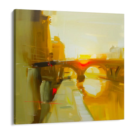 Quadro Stampa su Tela Ponte di Luce - CupidoDesign