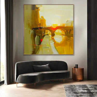Quadro Stampa su Tela Ponte di Luce - CupidoDesign