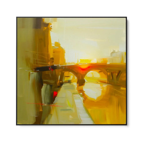 Quadro Stampa su Tela Ponte di Luce - CupidoDesign