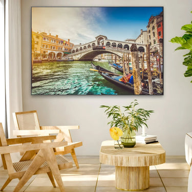 Quadro Stampa su Tela Ponte di Rialto, Venezia - CupidoDesign