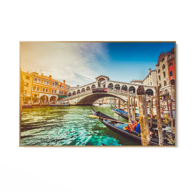 Quadro Stampa su Tela Ponte di Rialto, Venezia - CupidoDesign