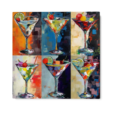 Quadro Stampa su Tela Pop Martini - CupidoDesign