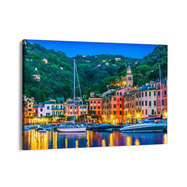 Quadro Stampa su Tela Portofino, Liguria - CupidoDesign