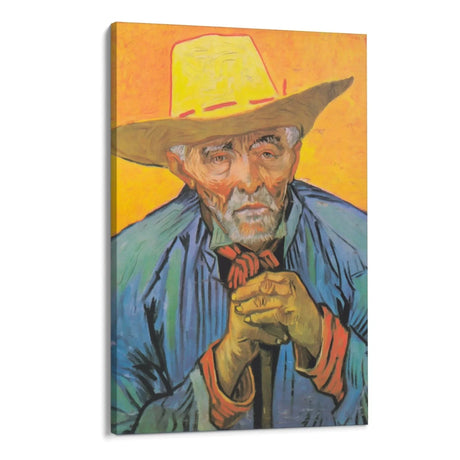 Quadro Stampa su Tela Portrait of Patience Escalier, Vincent Van Gogh - CupidoDesign