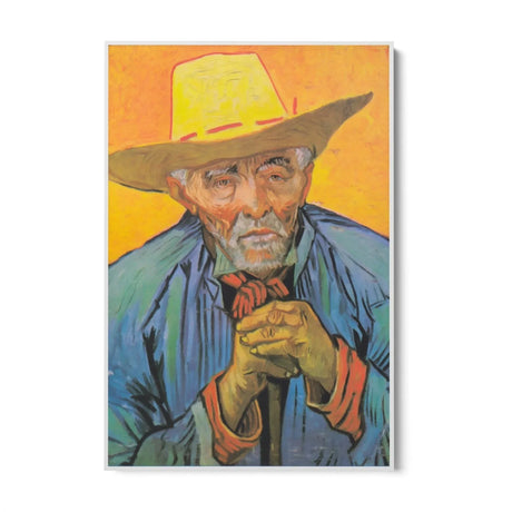 Quadro Stampa su Tela Portrait of Patience Escalier, Vincent Van Gogh - CupidoDesign