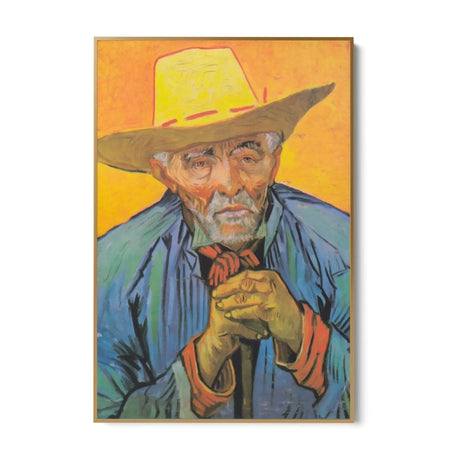 Quadro Stampa su Tela Portrait of Patience Escalier, Vincent Van Gogh - CupidoDesign