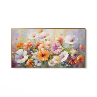 Quadro Stampa su Tela Prato Primaverile - CupidoDesign
