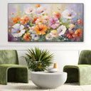 Quadro Stampa su Tela Prato Primaverile - CupidoDesign