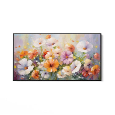 Quadro Stampa su Tela Prato Primaverile - CupidoDesign