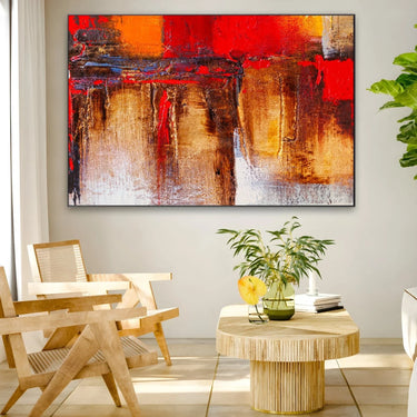 Quadro Stampa su Tela Prezioso Astratto - CupidoDesign