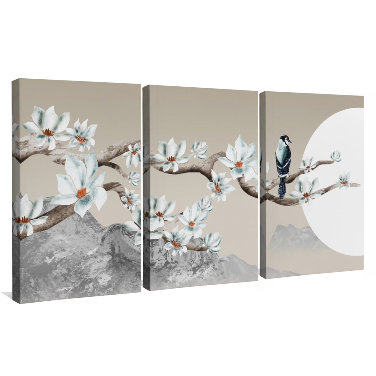 Printemps Floral Lot de 3 40x60cm