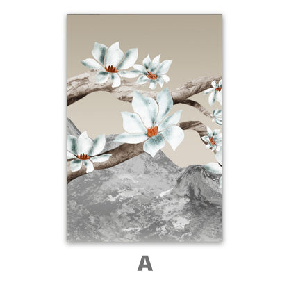 Blumen-Frühlings-Set, 3 Stück, 40 x 60 cm