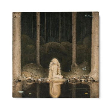 Quadro Stampa su Tela Principessa Tuvstarr, John Bauer - CupidoDesign