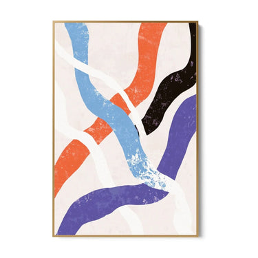 Quadro Stampa su Tela Profili dissolti - CupidoDesign