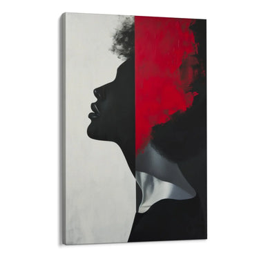 Quadro Stampa su Tela Profilo Incantato - CupidoDesign