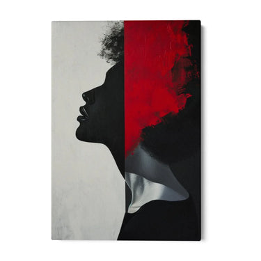 Quadro Stampa su Tela Profilo Incantato - CupidoDesign