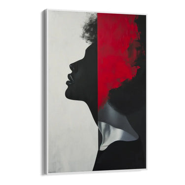 Quadro Stampa su Tela Profilo Incantato - CupidoDesign