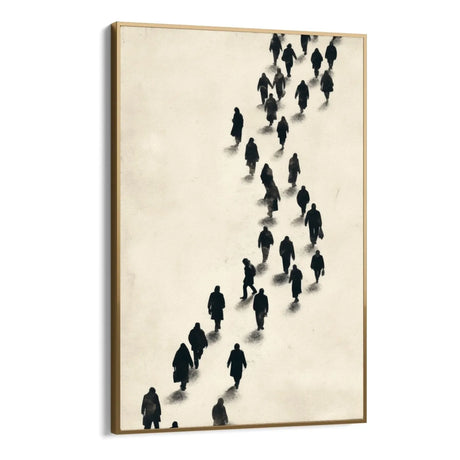 Quadro Stampa su Tela Profondo Silenzio - CupidoDesign