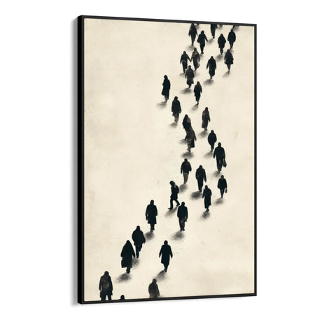 Quadro Stampa su Tela Profondo Silenzio - CupidoDesign