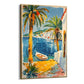 Quadro Stampa su Tela Prospettive di Ibiza, Spagna - CupidoDesign