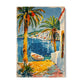 Quadro Stampa su Tela Prospettive di Ibiza, Spagna - CupidoDesign
