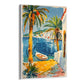 Quadro Stampa su Tela Prospettive di Ibiza, Spagna - CupidoDesign