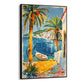 Quadro Stampa su Tela Prospettive di Ibiza, Spagna - CupidoDesign