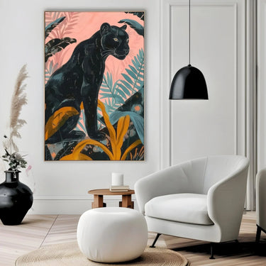 Quadro Stampa su Tela Puma incantato - CupidoDesign