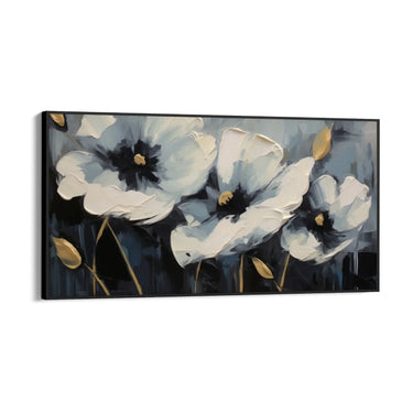 Quadro Stampa su Tela Purezza floreale - CupidoDesign